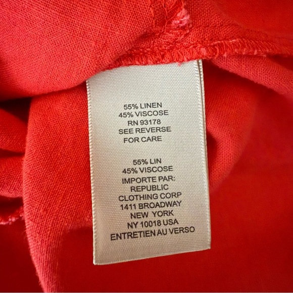 Philosophy Red Orange Dress - Picture 6 of 8